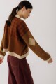 PRE VENTA Cardigan Rombos Camel