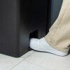 Papelera doble compartimento con pedal 30L Negra