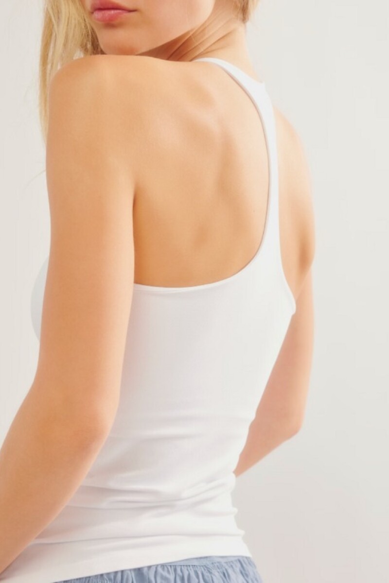 TOP CLEAN LINES Blanco