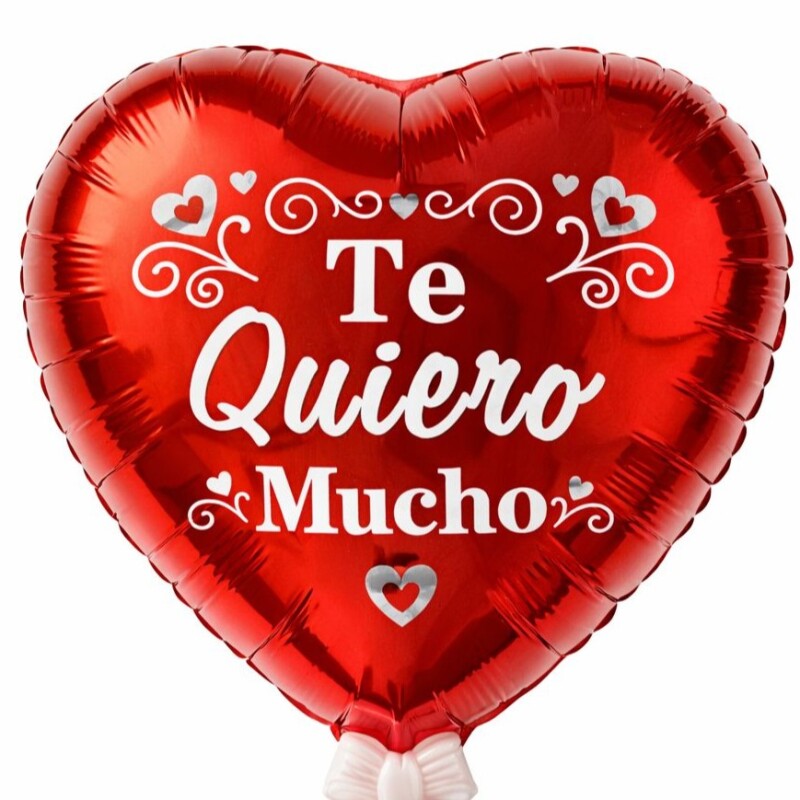 Globo te quiero mucho corazon- diseños variados Globo te quiero mucho corazon- diseños variados