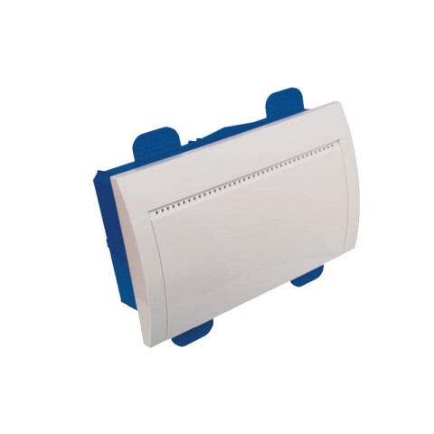 Tablero de embutir p/yeso 12 mód. din puerta opaca C10219