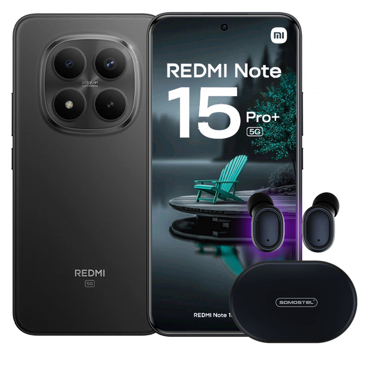 Xiaomi Note 15 Pro + 8/256 Gb 5g + Regalo - PK XIAOMI NOTE 15 PRO PLUS 8/256 NEG +RE 