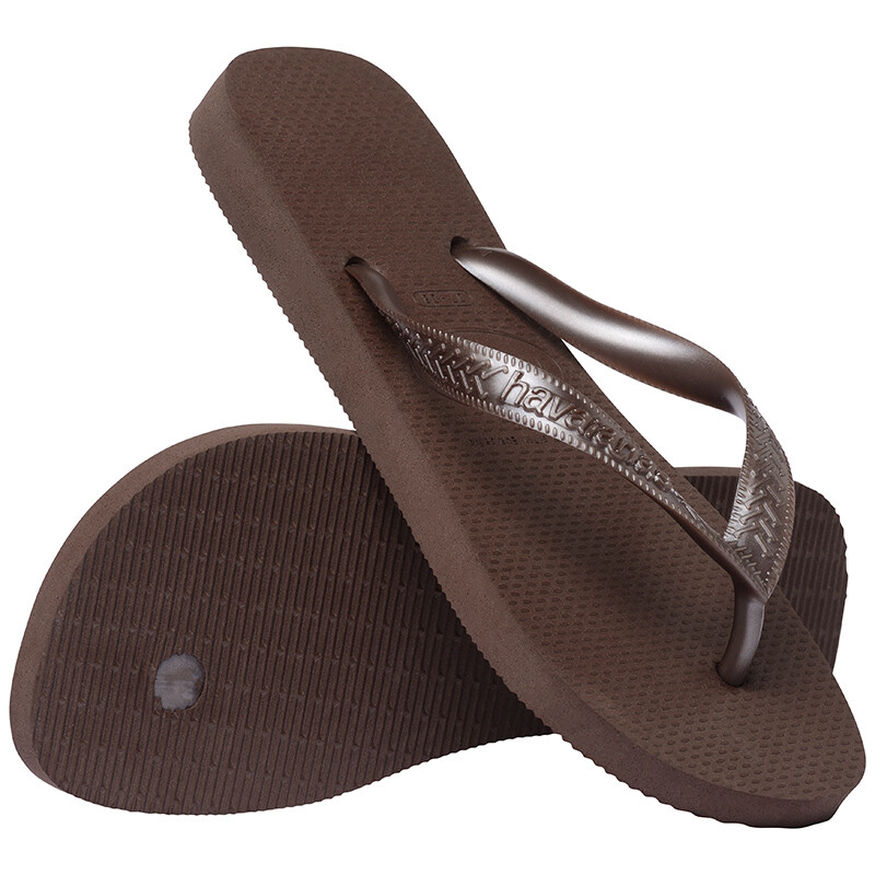 Ojotas Havaianas Top Tiras Flip Flops Marrón