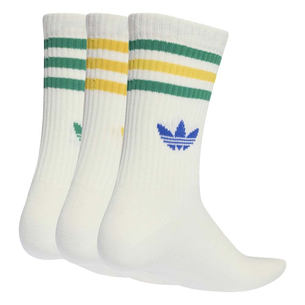 Medias Adidas 3S Crew S 3 Pack Unisex White