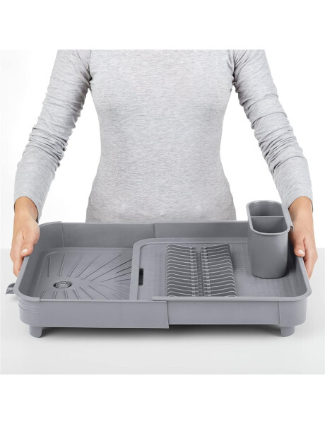 ESCURRIDOR EXTENSIBLE PLASTICO 32x36x10CM GRIS ESCURRIDOR EXTENSIBLE PLASTICO 32x36x10CM GRIS