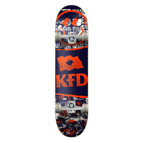Skate Completo KFD Diy Red 8.25" Skate Completo KFD Diy Red 8.25"