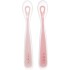 Set x2 cucharas fase 1 BUBA silicona rosado