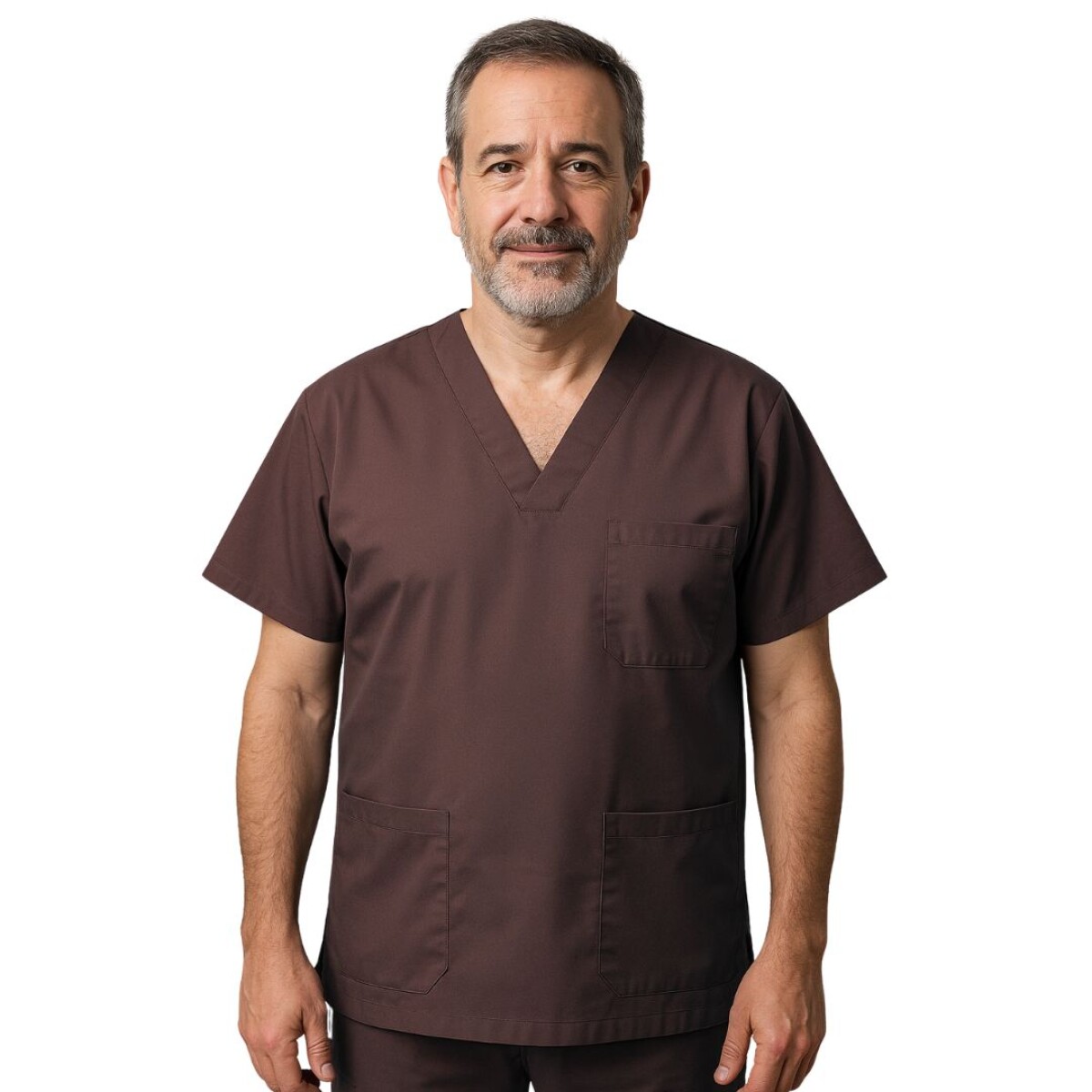 Casaca médico - Bordó 