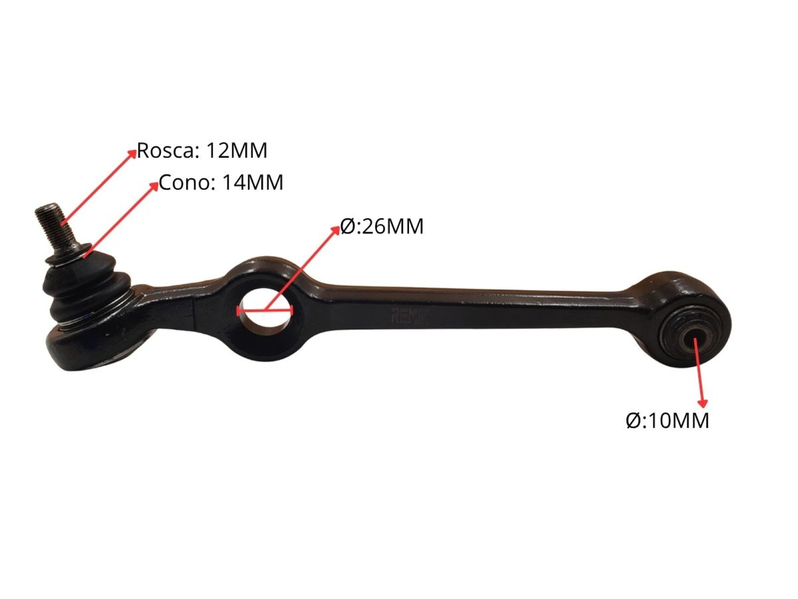 Brazo De Suspensión Fiat Fiorino 92-25 Der/Izq 