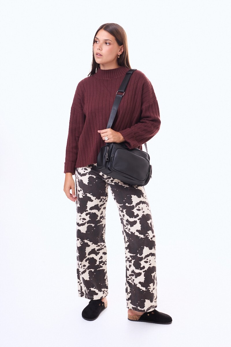 Bandolera Xabia Negro