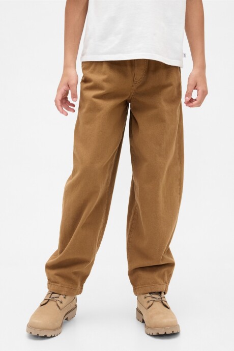 Jean Baggy Barrel Niño Palomino Brown Global