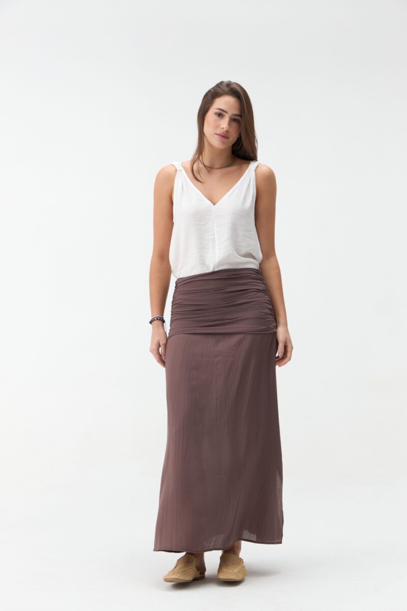 FALDA LIORA - Bordó 