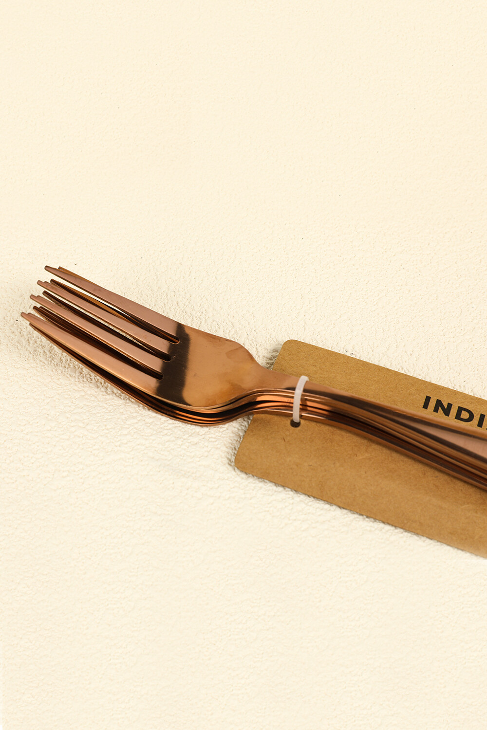 Tenedor Rose Gold, Set 4pcs Color Unico
