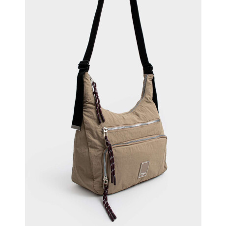 Cartera Saca Marron Beige