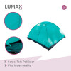 Carpa Igloo Monodome Lumax 3/4 Personas Para Camping Liviana Y Resistente Carpa Igloo Monodome Lumax 3/4 Personas Para Camping Liviana Y Resistente