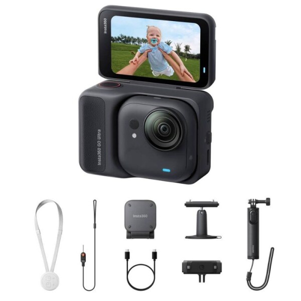 Camara Insta360 Go Ultra Action Pad Kit Black Camara Insta360 Go Ultra Action Pad Kit Black