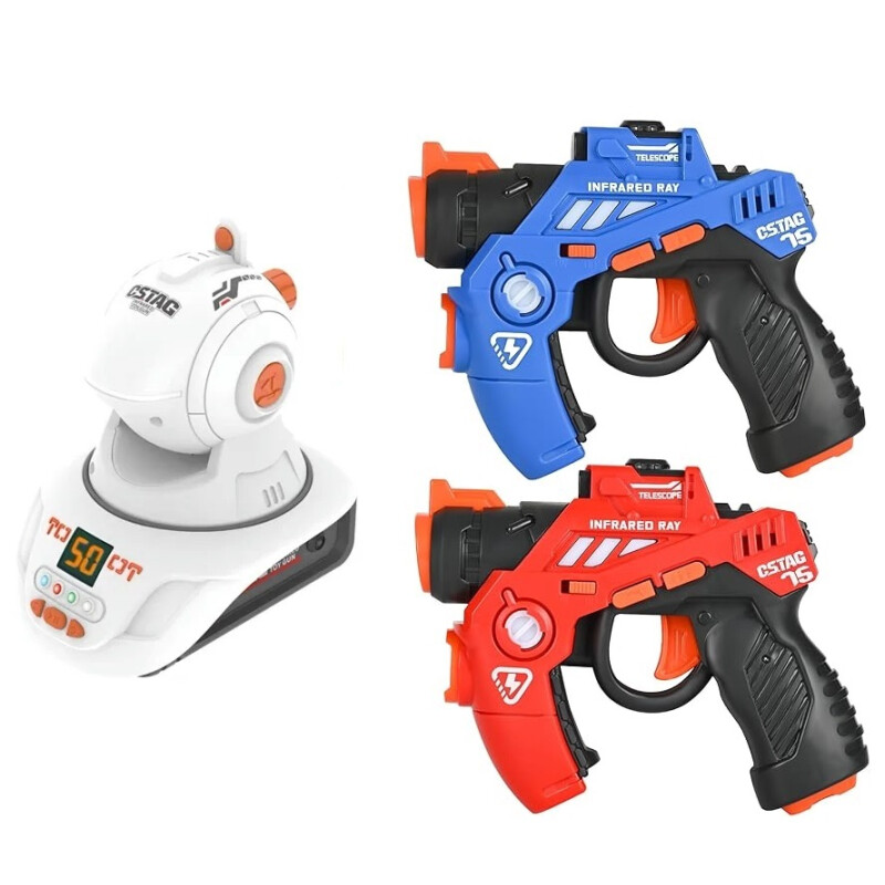 Juego De Disparos, Pistola Láser Infrarroja Interactiva Electrónica Inductiva Juego De Disparos, Pistola Láser Infrarroja Interactiva Electrónica Inductiva