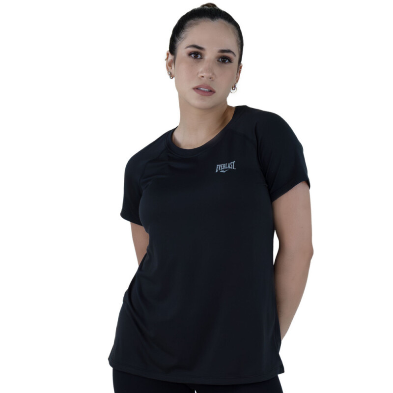 TSHIRT FEM POLY/SPX EVERLAST EMPOWER BK S BLACK