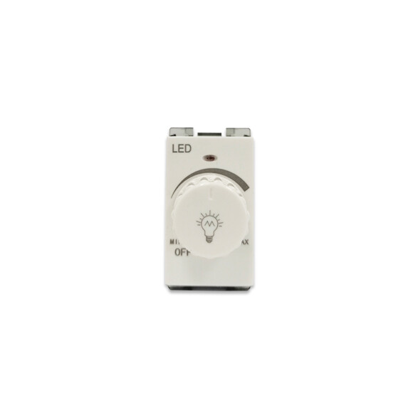 Módulo dimmer de luz 250W blanco - Atenea Plus M48234