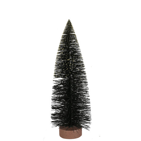 ÁRBOL RESINA NEGRO NAVIDAD