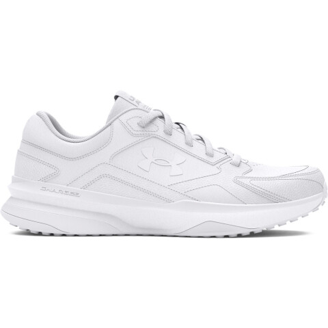 UA W Edge LTHR-WHT WHT-100
