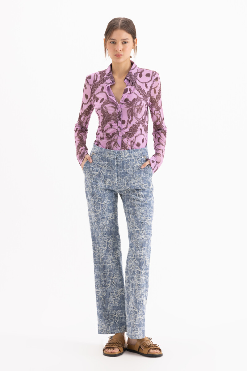 CAMISA CADIZ Fucsia