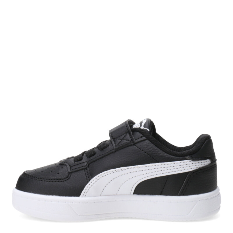 Championes Infantiles Puma Caven 2.0 Block Negro - Blanco