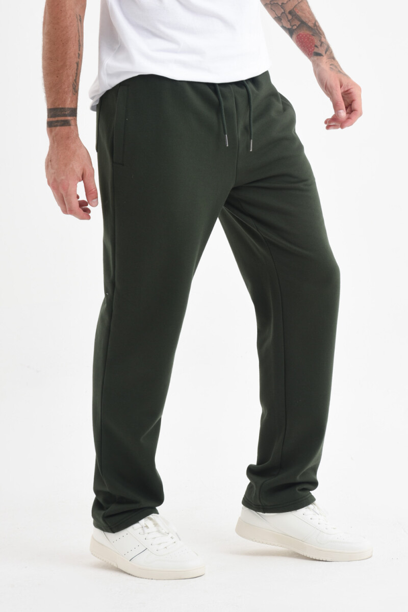 Pantalón deportivo Verde Ingles