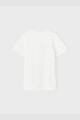 Camiseta Estampada Manga Corta White Alyssum
