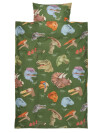 Juego funda nórdica RAPTOR 155x220 verde Juego funda nórdica RAPTOR 155x220 verde