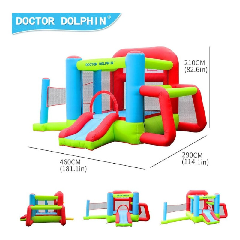 Castillo Inflable Deportivo 2 en 1 Castillo Inflable Deportivo 2 en 1