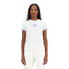 Remera New Balance Essentials de Mujer - WT33515SAH Blanco