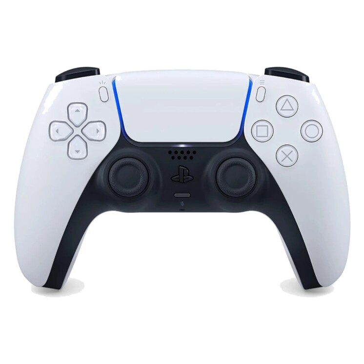 Control Inalámbrico Sony DualSense para PS5 con Gatillos Adaptativos y Respuesta Háptica White
