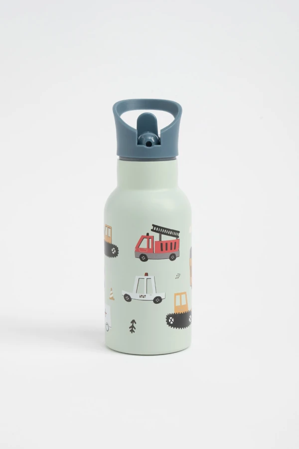 Termo acero auto 500ml Azul