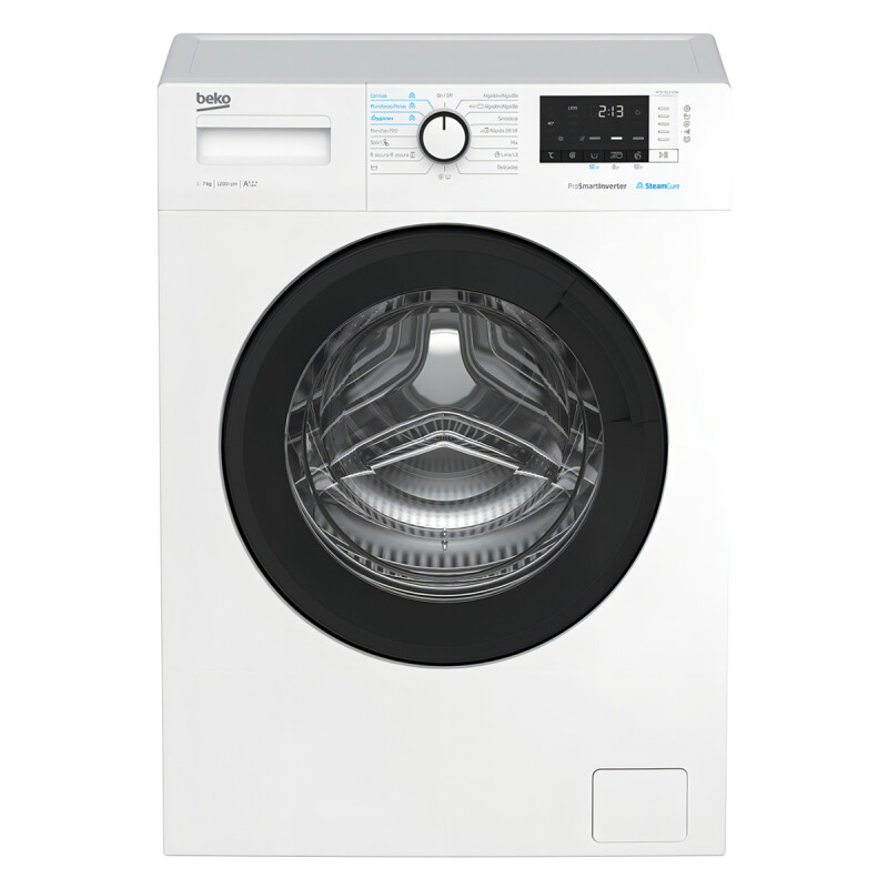 Lavarropas Inverter Carga Frontal Beko Wta 7612 Xswr 7 Kg Color Blanco Lavarropas Inverter Carga Frontal Beko Wta 7612 Xswr 7 Kg Color Blanco