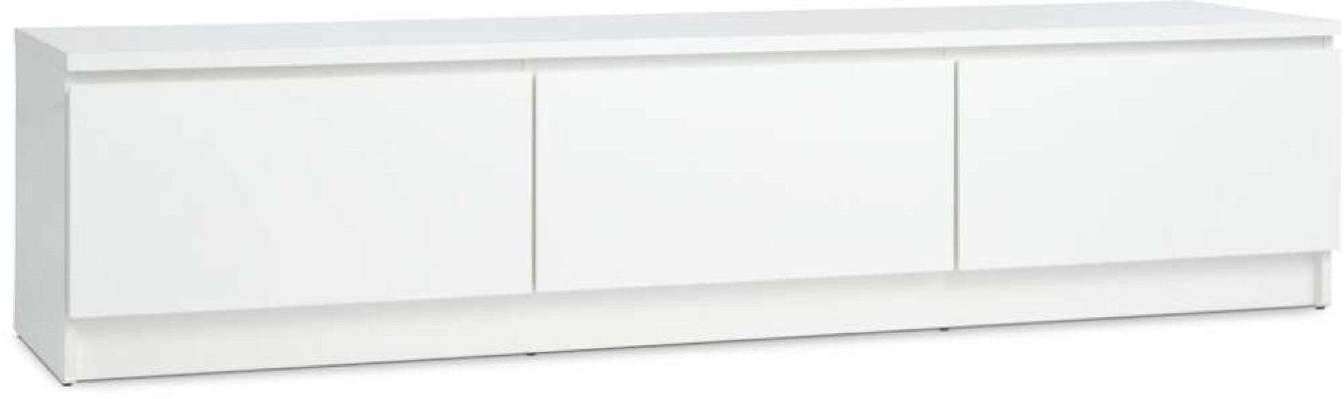 Mueble Tv Limfjorden 2 Cajones 1 Puerta - Blanco 