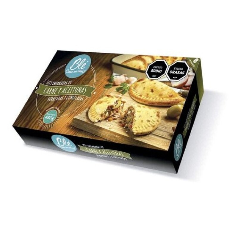 EMPANADAS DE CARNE Y ACEITUNAS X6 BLE EMPANADAS DE CARNE Y ACEITUNAS X6 BLE