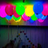 Set Globos Luces Led x5 Decoración Luminoso Fiestas Cotillon Variante Diseño Fluor