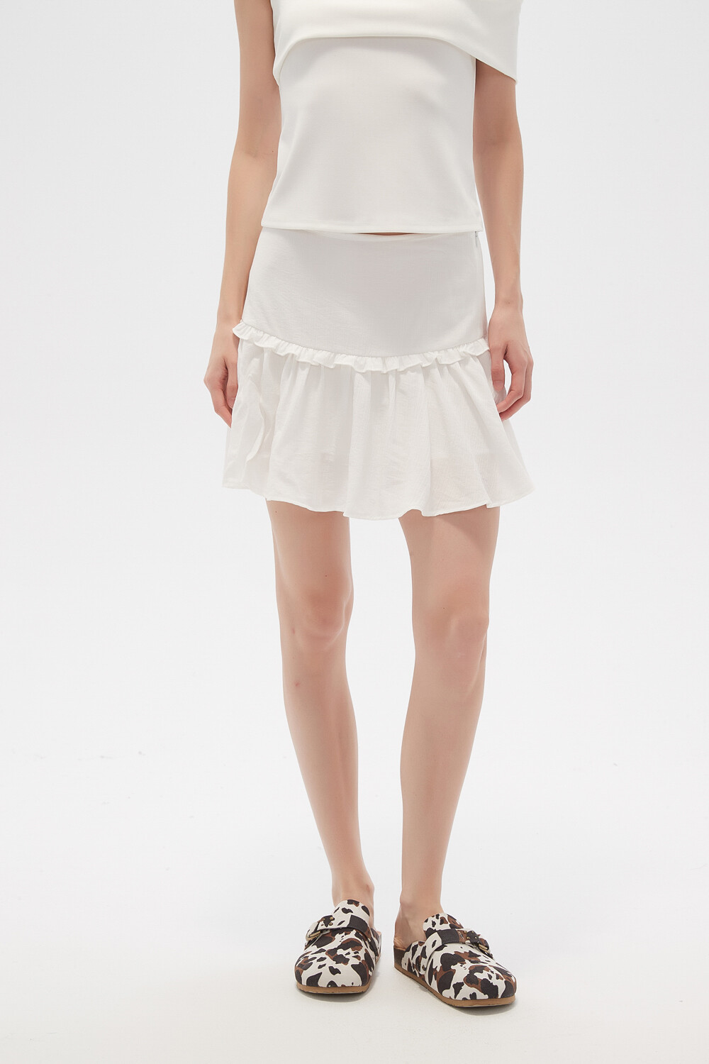 Falda Briya Marfil / Off White