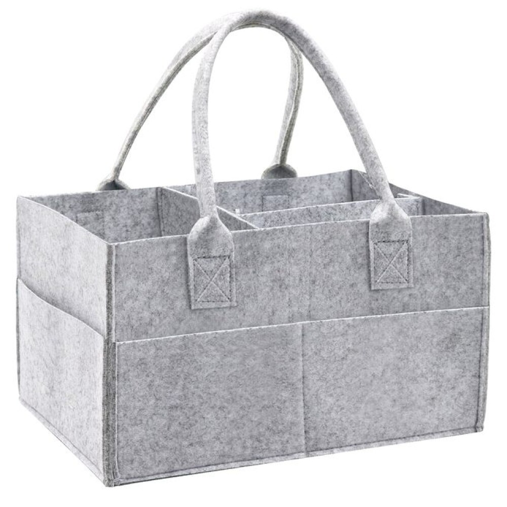 Caddy organizador multifuncion pañalera gris