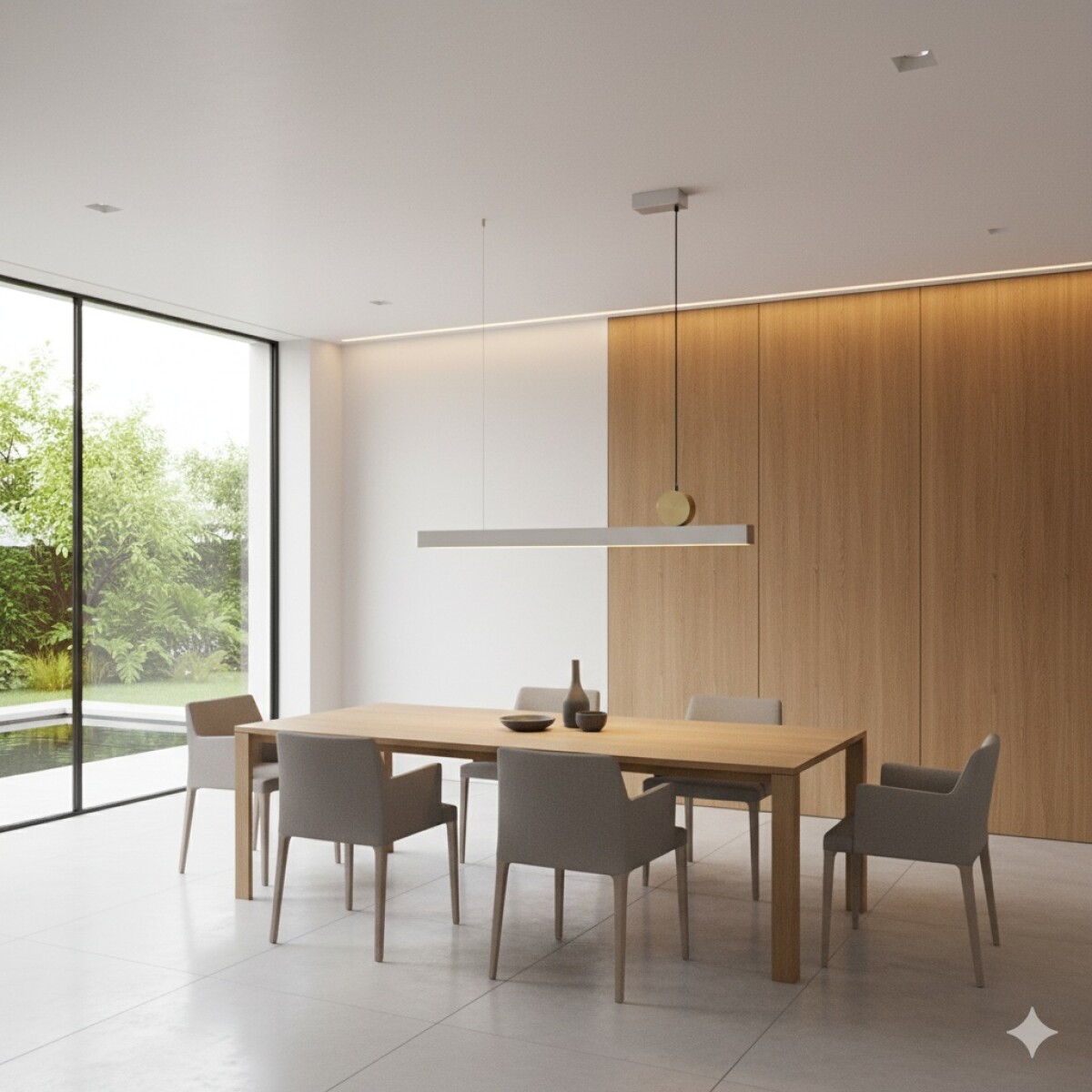 Lineal de Suspender Led DIMERIZABLE 118cm 40W 