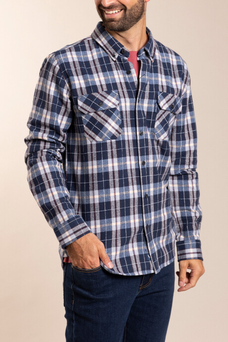 CAMISA BLURO POLANCO Azul Marino