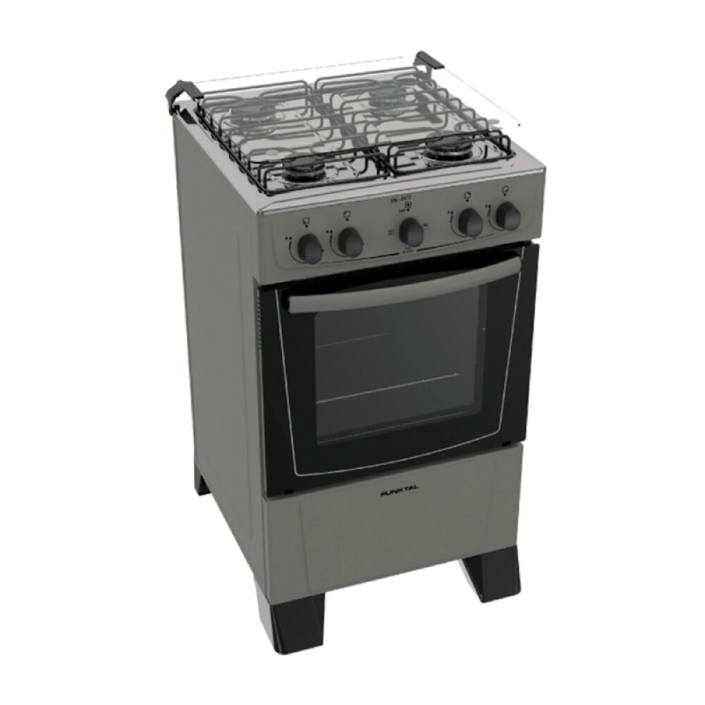 COCINA COMBINADA-MESA INOX- AUTO LIMP. - ENC. ELÉCTRICO, PATA ALTA S/E acero inoxidable