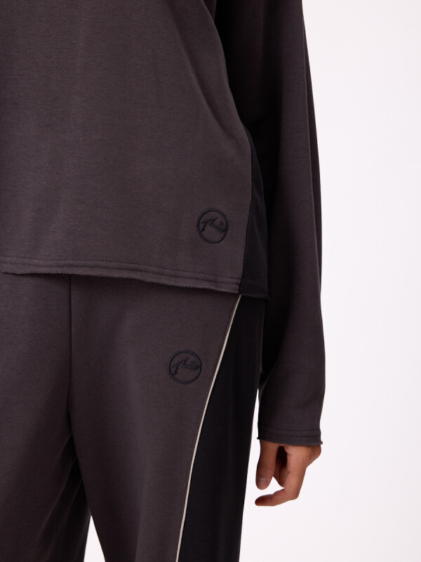 SWEATER PARDOS RUSTY Gris Oscuro