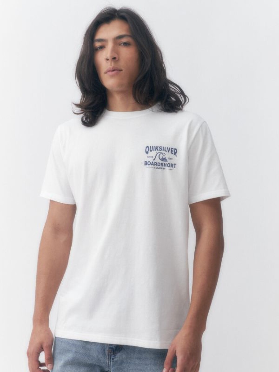 Remera Quiksilver Tested - Blanco 