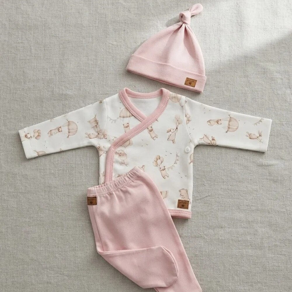 Primer muda PILIM estampada rosado
