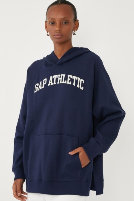 Canguro Logo Gap Mujer Navy Uniform