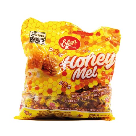 CARAMELO ERLAN MIEL 500GRS 100PCS CARAMELO ERLAN MIEL 500GRS 100PCS