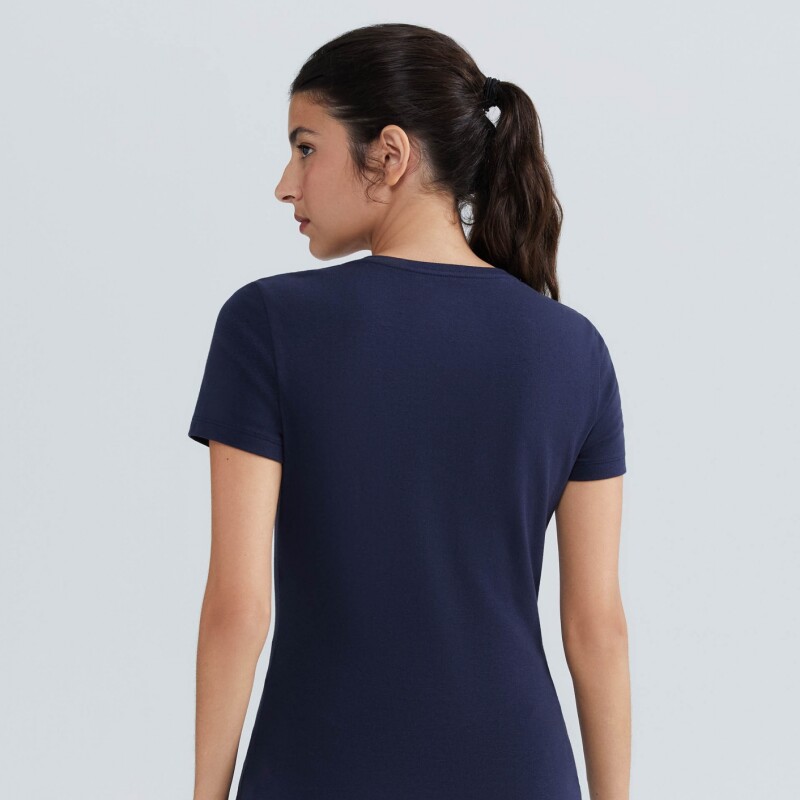 BLUSA MM FEM AZUL ESCURO