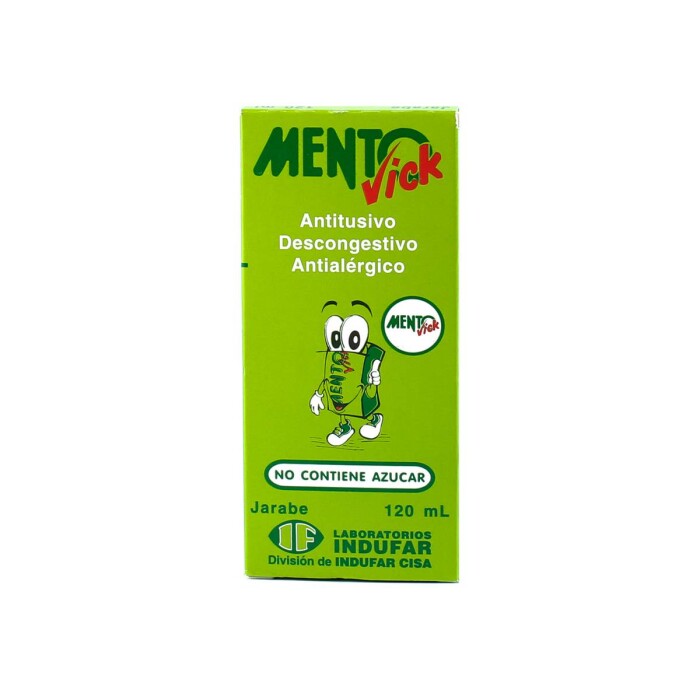 MENTO VICK JARABE CJ X 120 ML. única
